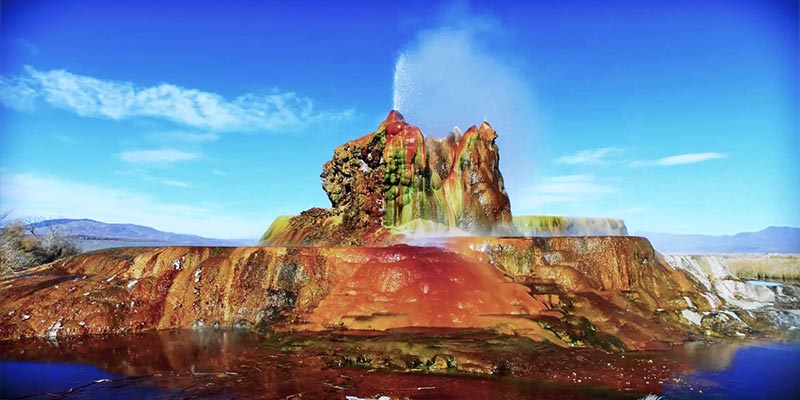 Fly Geyser, Nevada